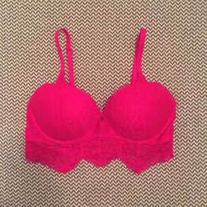 PINK Lace Bralette